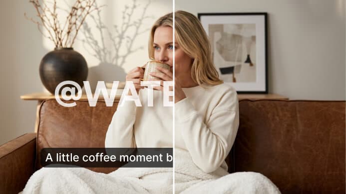 Exemplo de vídeo vitrine de produto UGC 1